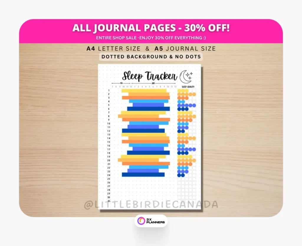 Sleep Tracker - Printable