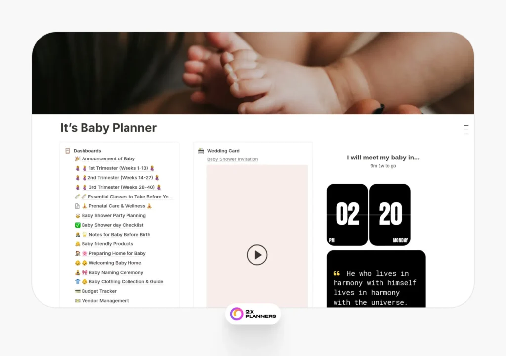 The Ultimate Baby Planner for Pregnant Mothers